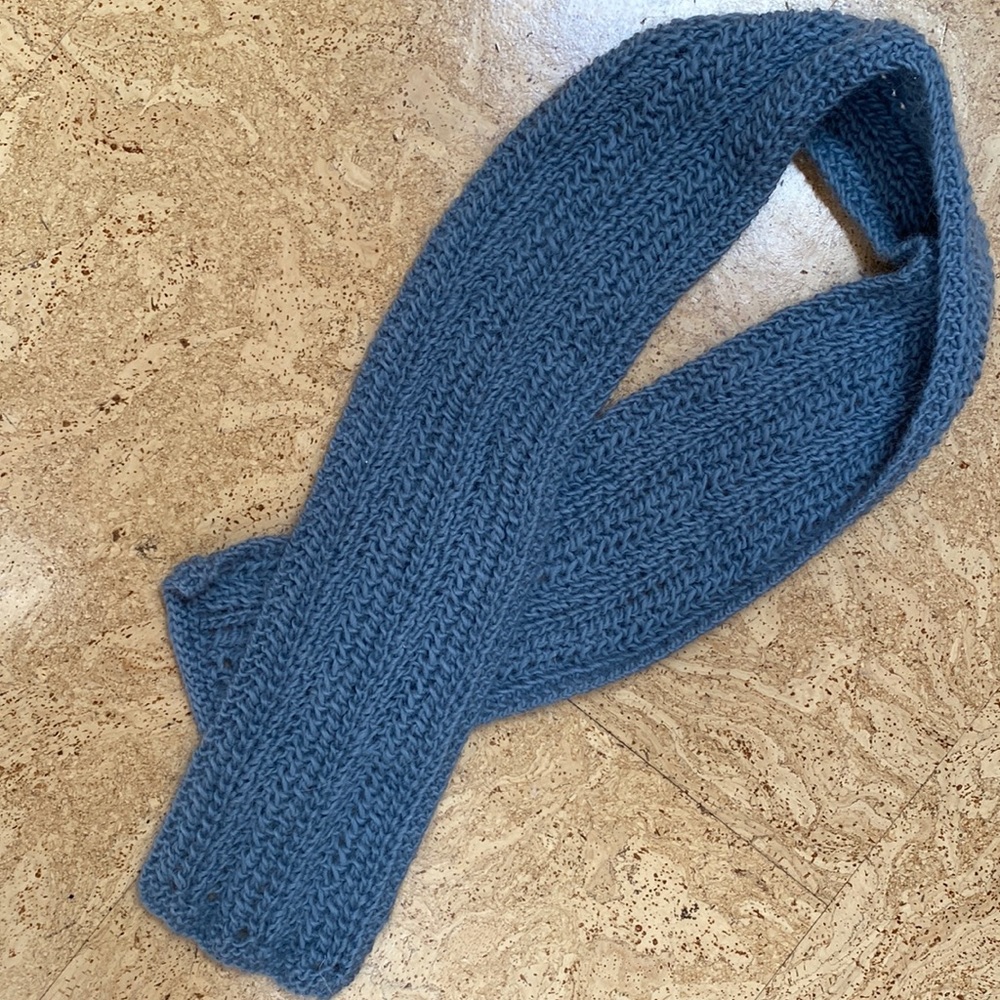 Knit scarf- handmade